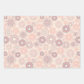 7月4日の独立記念日の爆竹パターン ラッピングペーパーシート (正面2)