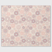 7月4日の独立記念日の爆竹パターン ラッピングペーパー (フラット)