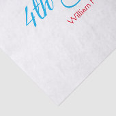 7月4日の独立記念日の追加文字カスタム 薄葉紙 (詳細)