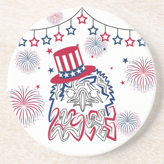 7月4日の独立記念日アメリカン・イーグル コースター (正面)