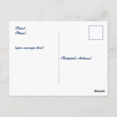 7月4日の独立記念日アメリカン・イーグル ポストカード (裏面)