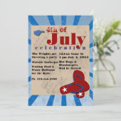 7月4日の独立記念日バーベキュー (スタンド正面)