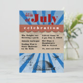 7月4日の独立記念日バーベキュー (スタンド正面)