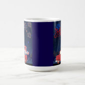 7月4日の独立記念日 コーヒーマグカップ (中央)