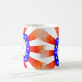 7月4日の独立記念日 コーヒーマグカップ (中央)