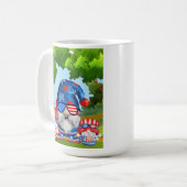 7月4日の独立記念日 コーヒーマグカップ (正面左)
