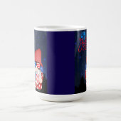 7月4日の独立記念日 コーヒーマグカップ (中央)