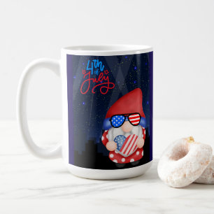 7月4日の独立記念日 コーヒーマグカップ