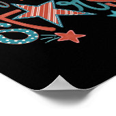 7月4日の独立記念日Oh My Stars For Women ポスター (角)