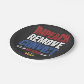 7月4日の王者を排除する ペーパープレート (アングル)