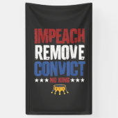 7月4日の王者を排除する 横断幕 (縦)