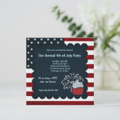 7月4日の自由 招待状 (スタンド正面)