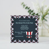 7月4日の自由 招待状 (スタンド正面)