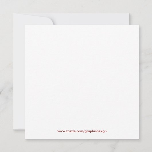 7月4日の自由 招待状 (裏面)