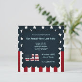 7月4日の自由 招待状 (スタンド正面)