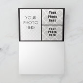 7月4日の花火の青い写真3 カード (内部)