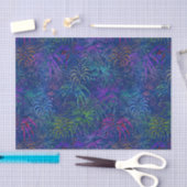 7月4日の花火カラフル模様 薄葉紙 (クラフト)