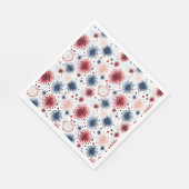 7月4日の花火大会 スタンダードランチョンナプキン (角)