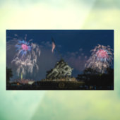 7月4日の花火大会 – 硫黄島記念碑 ウィンドウサイン (シート3)