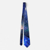 7月4日の花火青独立記念日 ネクタイ (裏面)