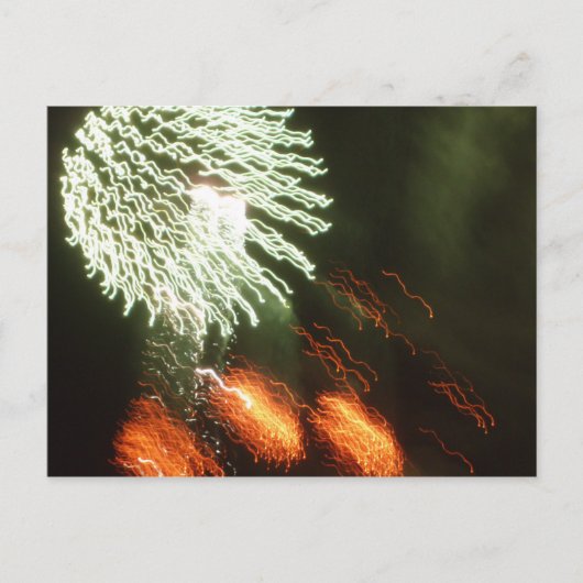 7月4日の花火 ポストカード (正面)