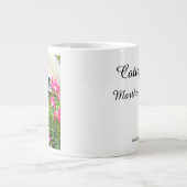 7月4日の花 – マーサのブドウ園 ジャンボコーヒーマグカップ (正面)