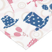 7月4日の記号 ショートテーブルランナー (コーナー)