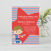 7月4日の誕生日の少年 招待状 (スタンド正面)