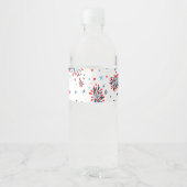 7月4日の誕生日パーティー ペットボトルラベル (裏面)