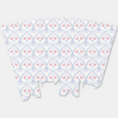 7月4日の赤・白・青の国旗のパターン フェイバーボックス (見開き)