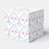 7月4日の赤・白・青の国旗のパターン フェイバーボックス (裏面サイド)