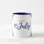 7月4日の輝く幸せ マグカップ (中央)