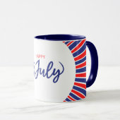 7月4日の輝く幸せ マグカップ (正面右)