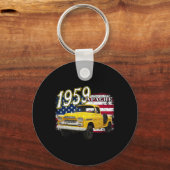 7月4日の59 Apache Truckアメリカ キーホルダー (正面)