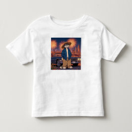7月4日のVato Lobo トドラーTシャツ