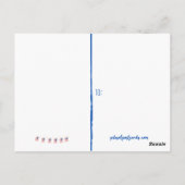 7月4日はがき ポストカード (裏面)