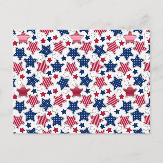 7月4日はがき ポストカード (正面)