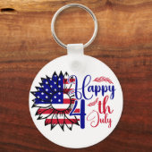 7月4日ひまわり キーホルダー (裏面)