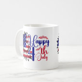 7月4日ひまわり コーヒーマグカップ (正面左)