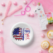 7月4日ひまわり ペーパーボウル (パーティー)