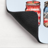 7月4日ひまわり |神のアメリ賛美ア マウスパッド (コーナー)