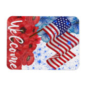 7月4日へようこそ マグネット (横)