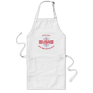 7月4日も飛びっきりカッコよく Tシャツ ロングエプロン