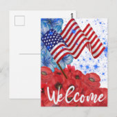 7月4日を迎えて ポストカード (正面/裏面)