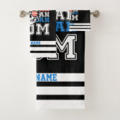7月4日アメリカのママ愛国心パーソナライズされた バスタオルセット (インサイチュ)