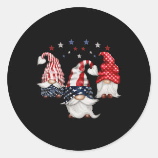 7月4日アメリカの愛国格言おもしろいかわいいU ラウンドシール