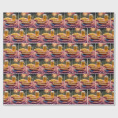 7月4日アメリカ人愛犬 ラッピングペーパー (フラット)