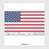 7月4日アメリカ国旗のお祝いシール シール (シート)