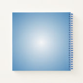 7月4日アメリカ国旗のゲストブックと幸せ ノートブック (裏面)