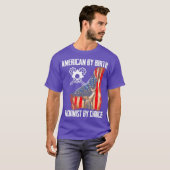 7月4日アメリカ国旗の誕生・マシニスト Tシャツ (正面フル)